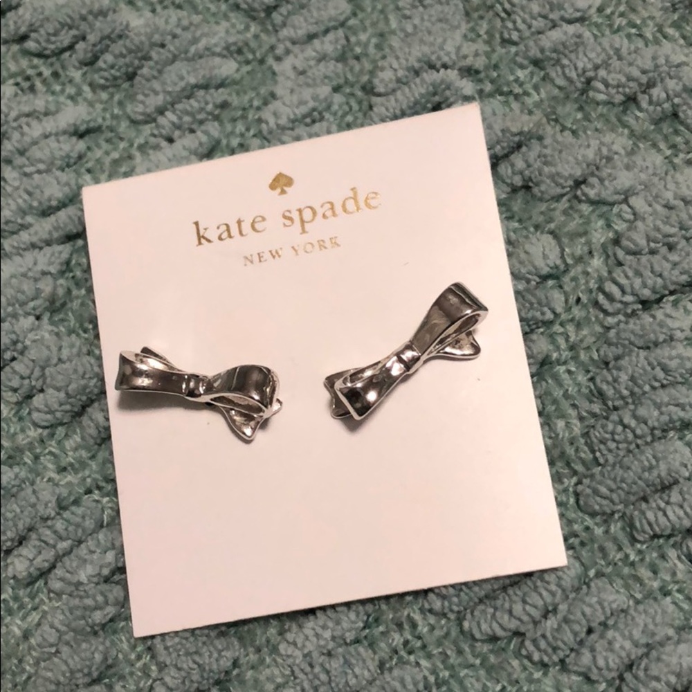 Kate spade bow earrings